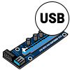 USB   